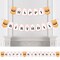 Big Dot of Happiness Pastel Halloween - Pink Pumpkin Birthday Party Bunting Banner - Party Decorations - Happy Birthday